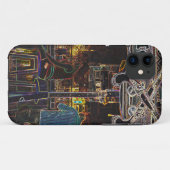 Coques Case-Mate iPhone l'île Grand Cayman de Calico Jacks (Dos (Horizontal))