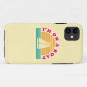 Coques Case-Mate iPhone L'île isolée sur un bateau (Dos (Horizontal))
