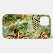 Coques Case-Mate iPhone Lillies (Verso (horizontal))