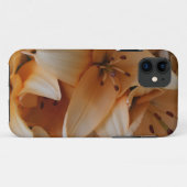 Coques Case-Mate iPhone Lillies Jour Orange - Gros plan (Dos (Horizontal))