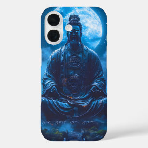 Coques iPhone 16 L'illumination en bleu