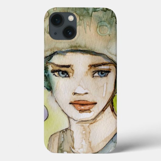 Coques Case-Mate iPhone L'illusion d'une belle fille délicate (Verso)