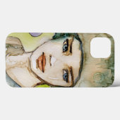 Coques Case-Mate iPhone L'illusion d'une belle fille délicate (Verso (horizontal))
