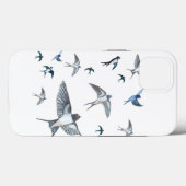 Coques Case-Mate iPhone L'Illustration De L'Avalière Volante (Verso (horizontal))