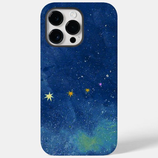 Coques Case-Mate iPhone L'illustration du ciel étoilé (Verso)