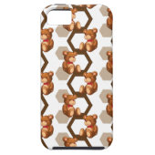 Coques Case-Mate iPhone l'illustration d'une rangée de nounours concernent (Dos)