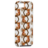 Coques Case-Mate iPhone l'illustration d'une rangée de nounours concernent (Dos/Droit)