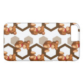 Coques Case-Mate iPhone l'illustration d'une rangée de nounours concernent (Dos (Horizontal))