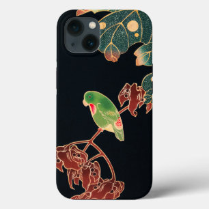 Case-Mate iPhone Case L'illustration japonaise du Paroquet Colorful Bird
