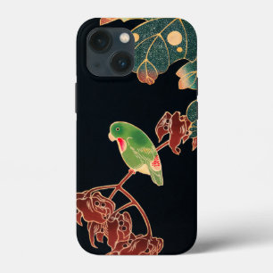 Case-Mate iPhone Case L'illustration japonaise du Paroquet Colorful Bird