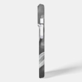 Coques Case-Mate iPhone Lily du Nil Fermer noir & blanc (Verso / Gauche)