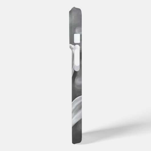 Coques Case-Mate iPhone Lily du Nil Fermer noir & blanc (Verso / Gauche)