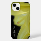 Coques Case-Mate iPhone Lily jaune par Shirley Taylor (Verso)
