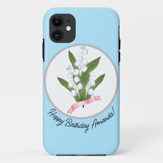 Coques Case-Mate iPhone Lily of the valley (Dos)