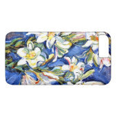 Coques Case-Mate iPhone Lily, peinture florale (Dos (Horizontal))