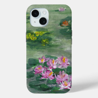 Coque Pour iPhone 15 *'LiLy Pond'