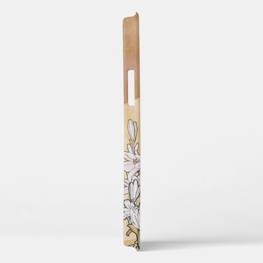 Coques Case-Mate iPhone Lily (Quatre Fleurs), Alphonse Mucha (Verso / Droite)