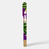 Coques Case-Mate iPhone Limahuli Garden Faux Vêtements en Violet (Verso / Gauche)