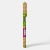 Coques Case-Mate iPhone Limahuli Garden Faux Vêtements en Violet (Verso / Droite)