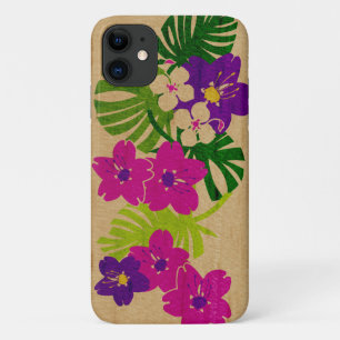 Case-Mate iPhone Case Limahuli Garden Hawaii Faux Wood Rose