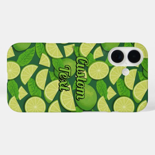 Coques Case-Mate iPhone Lime (Verso (horizontal))