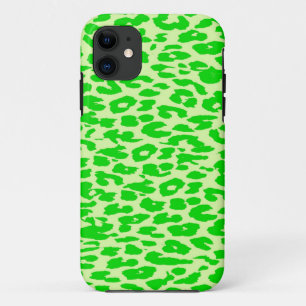 Case-Mate iPhone Case Lime Empreinte de léopard fourrure