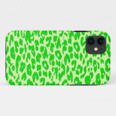 Coques Case-Mate iPhone Lime Empreinte de léopard fourrure (Dos (Horizontal))