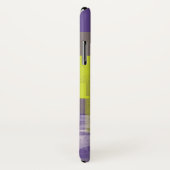 Coques Case-Mate iPhone Lime et violet (Dos/Droite)