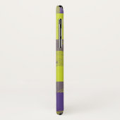 Coques Case-Mate iPhone Lime et violet (Dos/Gauche)