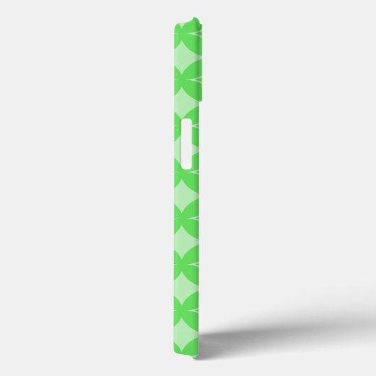 Coques Case-Mate iPhone Lime green shippo pattern (Verso / Droite)