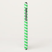 Coques Case-Mate iPhone Lime Green Zig Zag Chevron (Dos/Gauche)