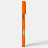 Coques Case-Mate iPhone Lime Jaune 3D Spring Nom vert | Drôle Orange (Verso / Droite)