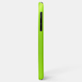 Coques Case-Mate iPhone Lime Vert brillant acier inoxydable métal (Dos/Gauche)