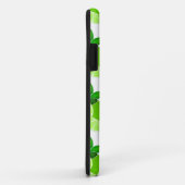 Coques Case-Mate iPhone Limites | tranches de chaux | motif d'agrumes enso (Dos/Droite)