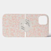 Coques Case-Mate iPhone lin et corail SmartElegance (Verso (horizontal))