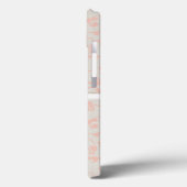Coques Case-Mate iPhone lin et corail SmartElegance (Verso / Gauche)