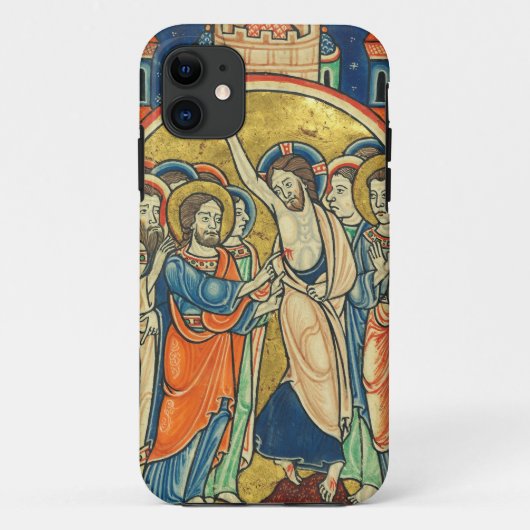 Coques Case-Mate iPhone L'incrédulité de saint Thomas du Psautier (Dos)