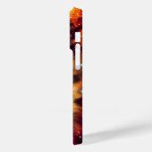 Coques Case-Mate iPhone L'indigo cosmique a explosé dans un paysage spatia (Verso / Gauche)