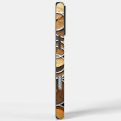 Coques Case-Mate iPhone Line Art Woodgrain (Verso / Droite)