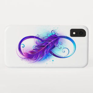 Case-Mate iPhone Case L'infini avec plume violette