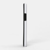 Coques Case-Mate iPhone L'infini avec plume violette (Dos/Droite)