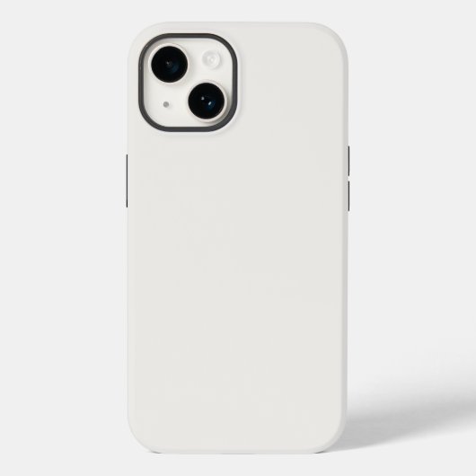 Coques Case-Mate iPhone Linge blanc, blanc cassé (Verso)