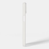 Coques Case-Mate iPhone Linge blanc, blanc cassé (Verso / Droite)