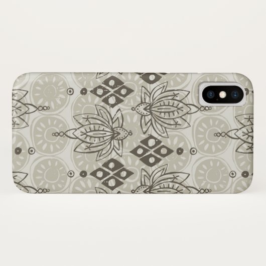 Coques Case-Mate iPhone linge de lotus (Dos (Horizontal))