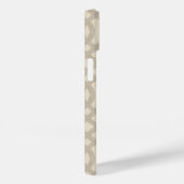 Coques Case-Mate iPhone Linge rustique Beige et Taupe Trellis (Verso / Droite)