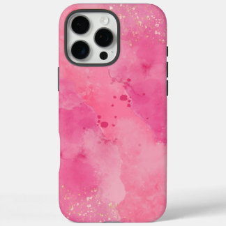 Coques iPhone 16 Pro Max Linktree Aquarelle Rose |