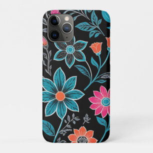 Case-Mate iPhone Case Linoprint coloré motif floral