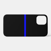 Coques Case-Mate iPhone L'instruction Symbolic Thin Blue Line (Verso (horizontal))