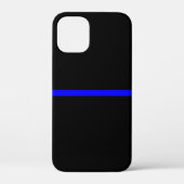Coques Case-Mate iPhone L'instruction Symbolic Thin Blue Line (Verso)