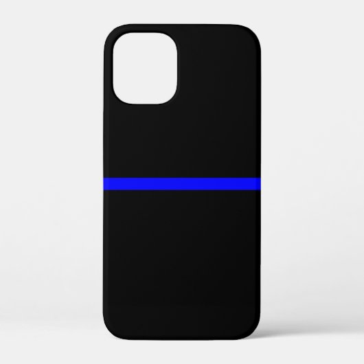 Coques Case-Mate iPhone L'instruction Symbolic Thin Blue Line (Verso)